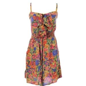 Gianni Bini watercolor‎ strappy sundress size XS